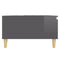 vidaXL Coffee Table High Gloss Grey 90x60x35 cm Engineered Wood