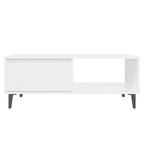 vidaXL Coffee Table White 90x60x35 cm Engineered Wood