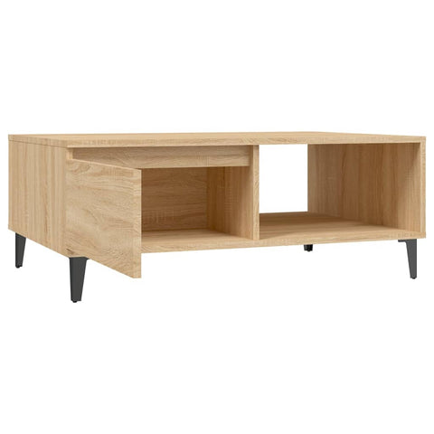 vidaXL Coffee Table Sonoma Oak 90x60x35 cm Engineered Wood