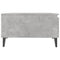 vidaXL Coffee Table Concrete Grey 90x60x35 cm Engineered Wood