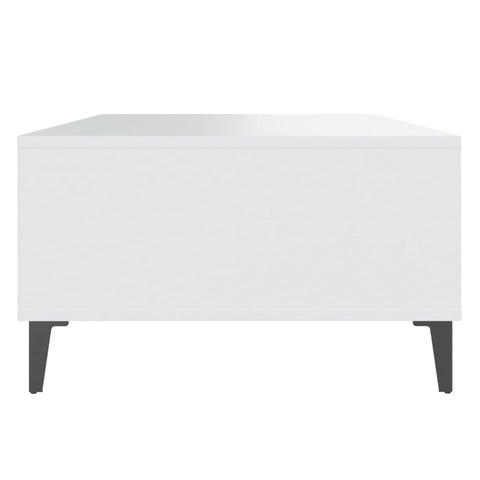 vidaXL Coffee Table White 103.5x60x35 cm Engineered Wood