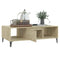 vidaXL Coffee Table Sonoma Oak 103.5x60x35 cm Engineered Wood
