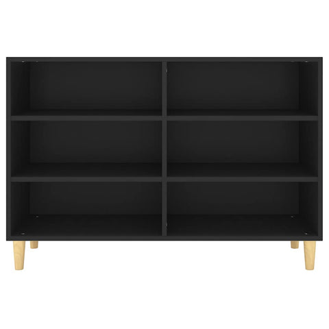 vidaXL Sideboard Black 103.5x35x70 cm Engineered Wood