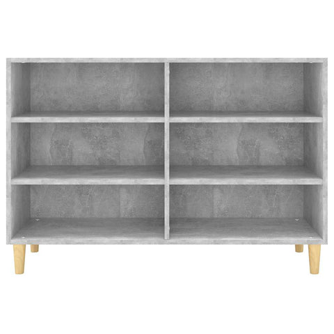 vidaXL Sideboard Concrete Grey 103.5x35x70 cm Engineered Wood