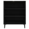 vidaXL Sideboard Black 57x35x70 cm Engineered Wood