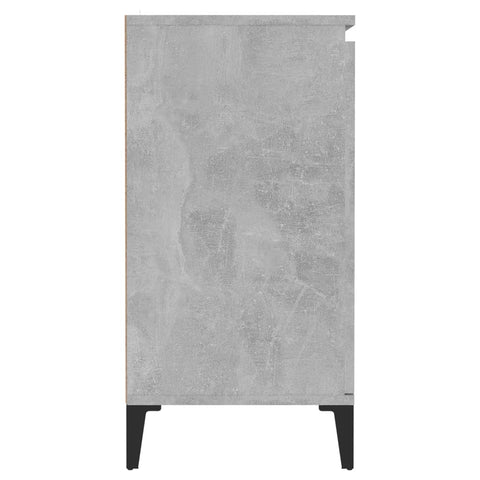 vidaXL Sideboard Concrete Grey 60x35x70 cm Engineered Wood