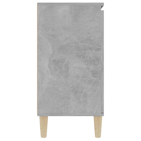 vidaXL Sideboard Concrete Grey 101x35x70 cm Engineered Wood