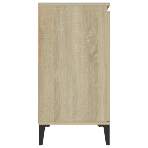 vidaXL Sideboard Sonoma Oak 102x35x70 cm Engineered Wood