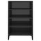 vidaXL Sideboard High Gloss Grey 57x35x90 cm Engineered Wood