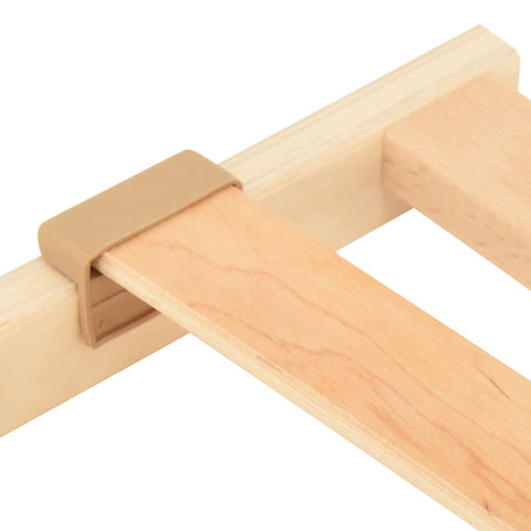 vidaXL Slatted Bed without Mattress Base with 13 Slats 100x200cm