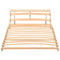 vidaXL Slatted Bed without Mattress Base Adjustable Head 80x200cm