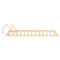 vidaXL Slatted Bed without Mattress Base Adjustable Head 90x200cm