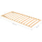 vidaXL Slatted Bed without Mattress Base Adjustable Head 90x200cm