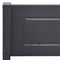 vidaXL Bed Frame without Mattress Solid Pinewood Grey 160x200 cm