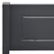 vidaXL Bed Frame without Mattress Solid Pinewood Grey 200x200 cm