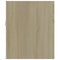 vidaXL Sink Cabinet with Built-in Basin Sonoma Oak Engineered Wood