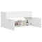 vidaXL Sink Cabinet with Built-in Basin White Engineered Wood