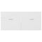 vidaXL Sink Cabinet with Built-in Basin White Engineered Wood