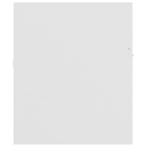 vidaXL Sink Cabinet with Built-in Basin White Engineered Wood