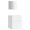vidaXL Bathroom Furniture Set White Engineered Wood