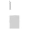 vidaXL Bathroom Furniture Set White Engineered Wood