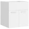 vidaXL Bathroom Furniture Set White Engineered Wood