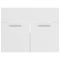 vidaXL Bathroom Furniture Set White Engineered Wood