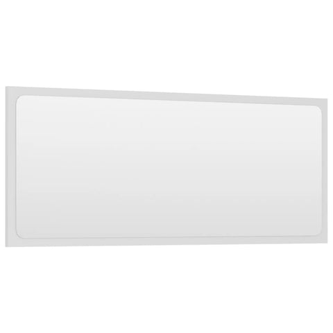 vidaXL Bathroom Furniture Set White Engineered Wood