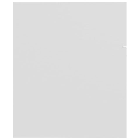 vidaXL Bathroom Furniture Set White Engineered Wood