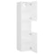 vidaXL Bathroom Furniture Set White Engineered Wood