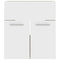 vidaXL Sink Cabinet with Built-in Basin White and Sonoma Oak Engineered Wood