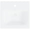 vidaXL Sink Cabinet with Built-in Basin High Gloss White Engineered Wood