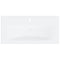 vidaXL Sink Cabinet with Built-in Basin White Engineered Wood