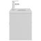 vidaXL Sink Cabinet with Built-in Basin White Engineered Wood