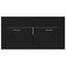 vidaXL Sink Cabinet with Built-in Basin Black Engineered Wood
