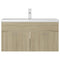 vidaXL Sink Cabinet with Built-in Basin Sonoma Oak Engineered Wood