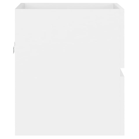 vidaXL Sink Cabinet with Built-in Basin White Engineered Wood