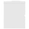vidaXL Sink Cabinet with Built-in Basin White Engineered Wood