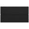 vidaXL Sink Cabinet with Built-in Basin Black Engineered Wood