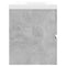vidaXL Sink Cabinet with Built-in Basin Concrete Grey Engineered Wood