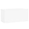 vidaXL Sink Cabinet with Built-in Basin White Engineered Wood
