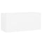 vidaXL Sink Cabinet with Built-in Basin White Engineered Wood
