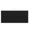 vidaXL Sink Cabinet with Built-in Basin Black Engineered Wood