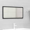 vidaXL Bathroom Furniture Set Black Engineered Wood
