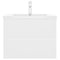 vidaXL Sink Cabinet with Built-in Basin White Engineered Wood