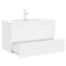 vidaXL Sink Cabinet with Built-in Basin White Engineered Wood