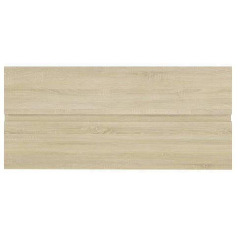 vidaXL Sink Cabinet with Built-in Basin Sonoma Oak Engineered Wood