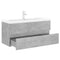 vidaXL Sink Cabinet with Built-in Basin Concrete Grey Engineered Wood