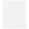 vidaXL Bathroom Furniture Set White Engineered Wood