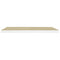 vidaXL Floating Wall Shelf Oak and White 80x23.5x3.8 cm MDF